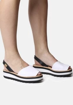 Toni Pons Donna SOLLER - Sandali Con Plateau - White