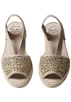 Toni Pons Donna Espadrillas - Metallic Grey