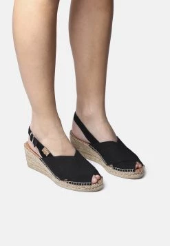Toni Pons Donna TEIA - Sandali Con Zeppa - Black