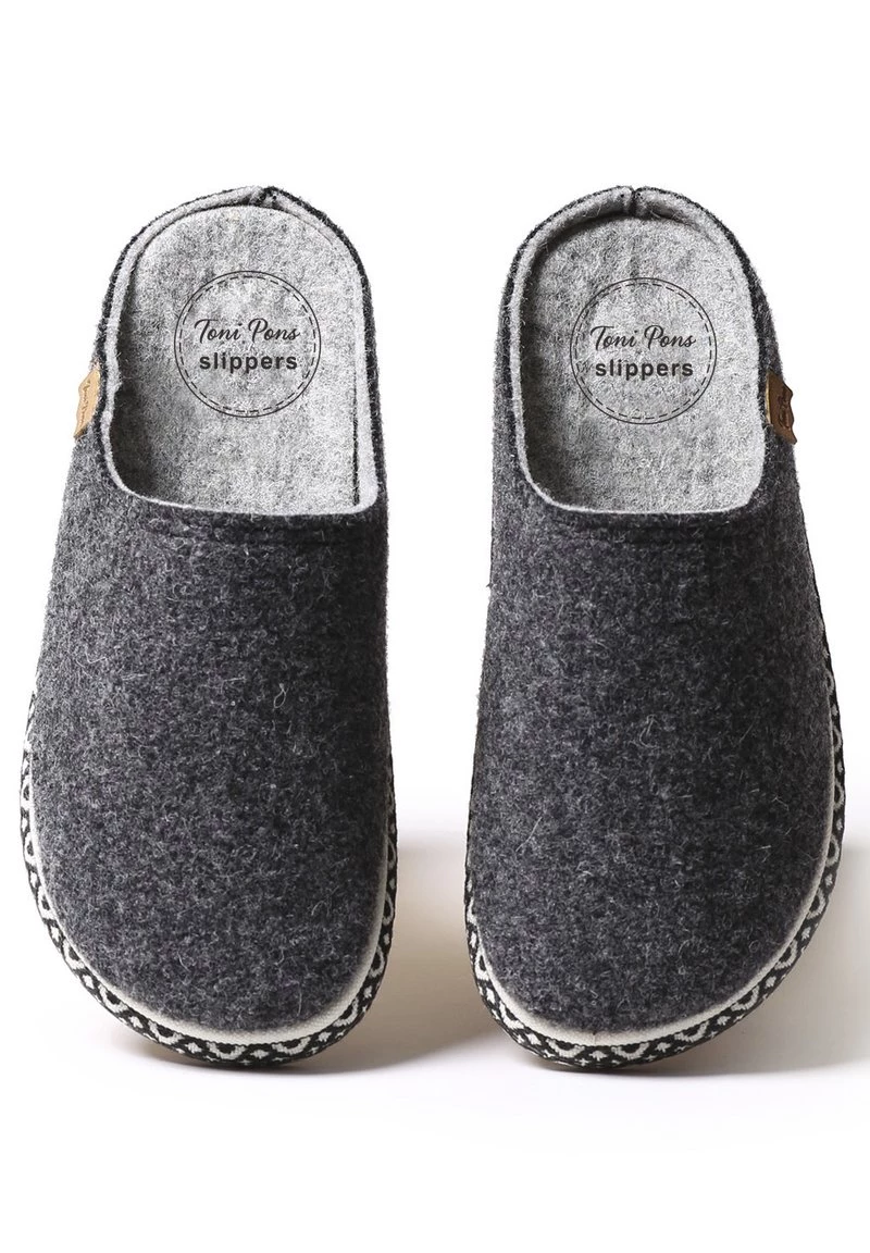 Toni Pons Donna MIRI-CD - Pantofole - Mittled Black 2 Toni Pons Donna MIRI-CD - Pantofole - Mittled Black - immagine 2