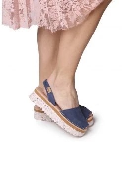 Toni Pons Donna SINEU - Sandali Con Plateau - Blue