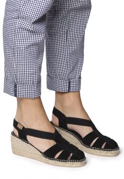 Toni Pons Donna TRAPA - Sandali Con Zeppa - Black