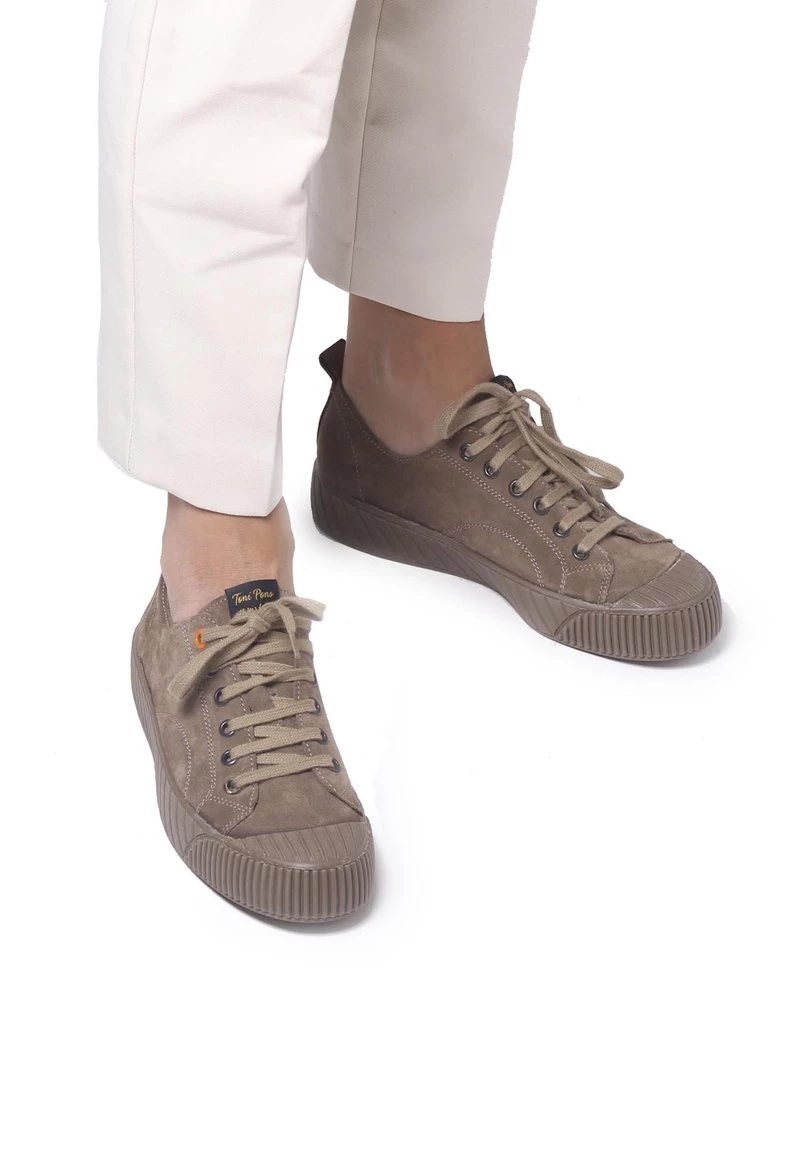 Toni Pons Donna Sneakers Basse - Taupe 1 Toni Pons Donna Sneakers Basse - Taupe