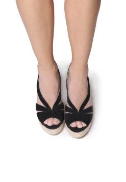 Toni Pons Donna NAOMI-A - Sandali Con Zeppa - Black