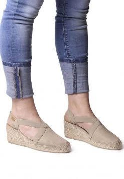 Toni Pons Donna TER - Sandali Con Zeppa - Stone