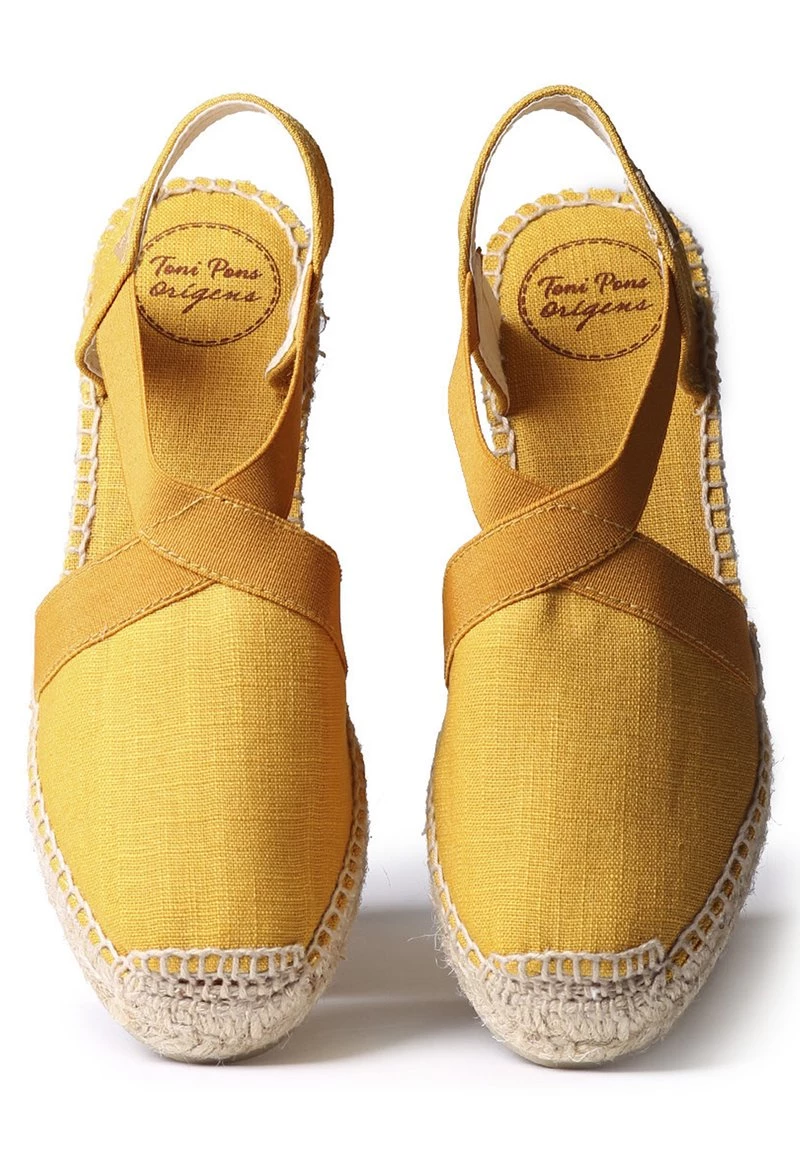 Toni Pons Donna TER - Sandali Con Zeppa - Yellow 2 Toni Pons Donna TER - Sandali Con Zeppa - Yellow - immagine 2