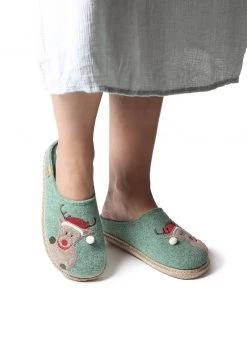 Toni Pons Donna MIRI-ND - Pantofole - Mottled Light Green