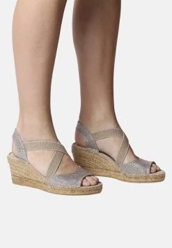 Toni Pons Donna SOL - Sandali Con Zeppa - Plati